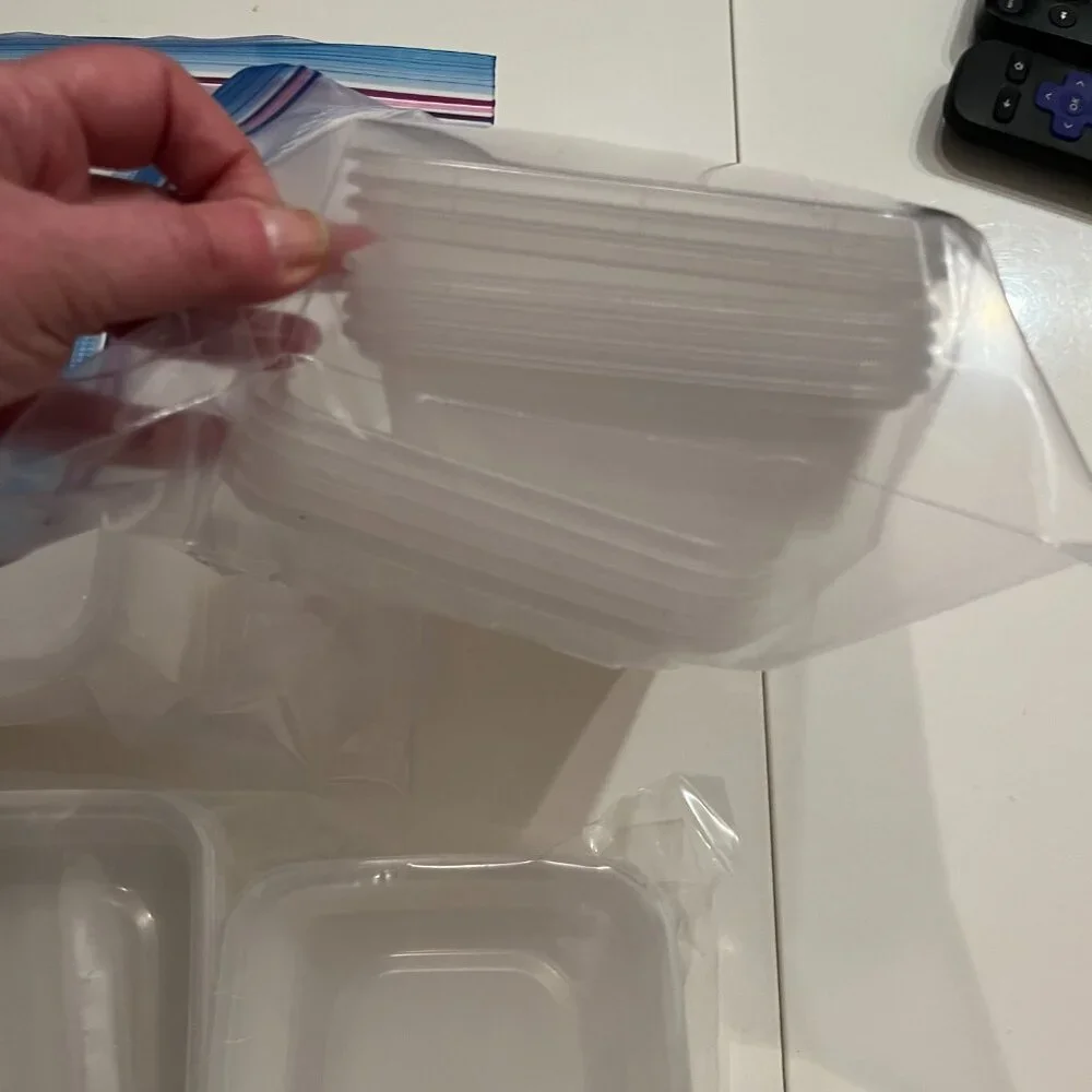 Containers for Leftovers / Meal Prep‎ / Anything!  (20 containers and Lids)